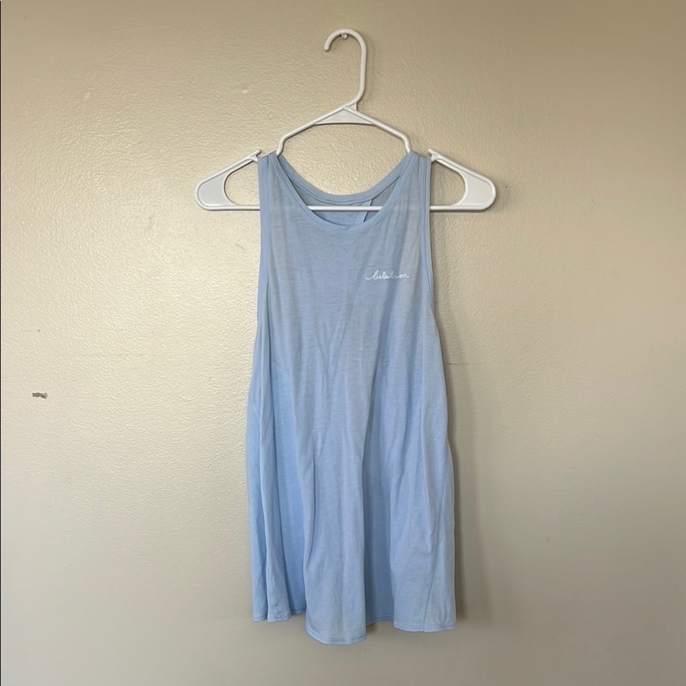 Lululemon Light Blue Tank